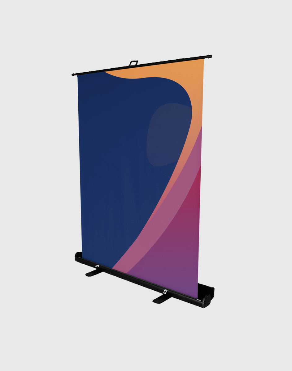 Teardrop Roll Up Retractable Banner – Backdropsource