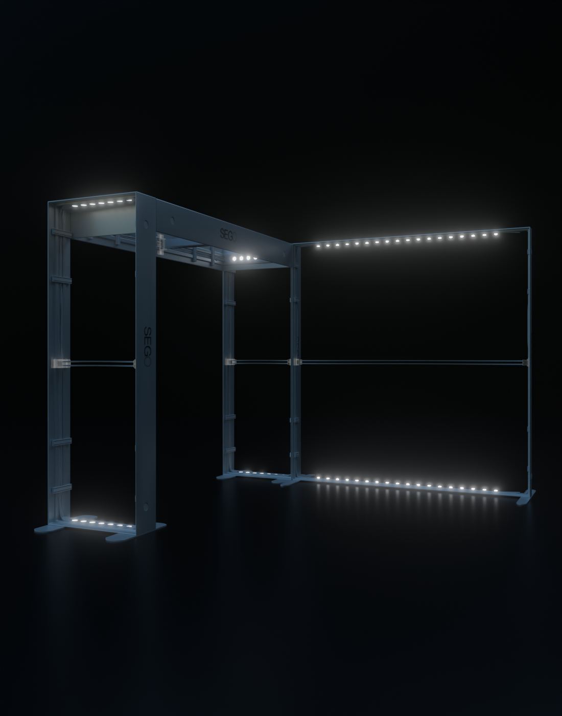 SEGO Backlit Booth 10ft - Model 1