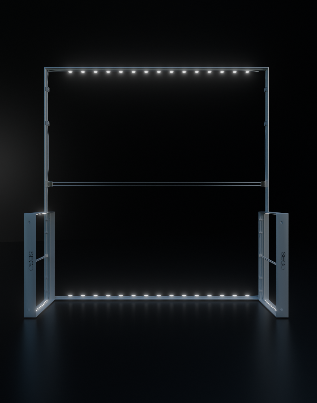 SEGO Backlit Booth 10ft - Model 3