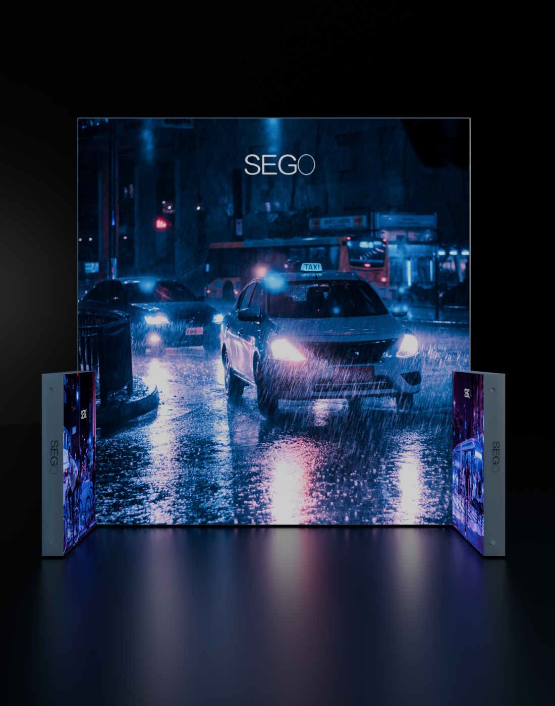 SEGO Backlit Booth 10ft - Model 3