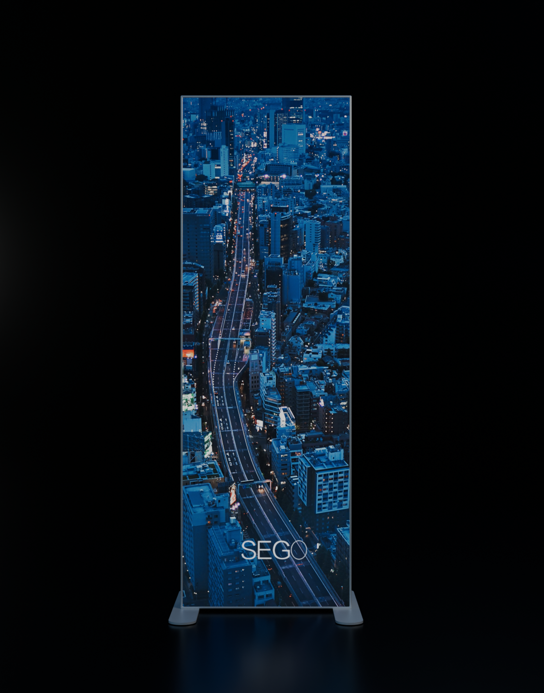 SEGO Backlit Lightbox - 3.3ft W x 7.4ft H