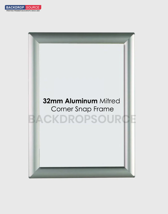 32mm Aluminum Snap Frame