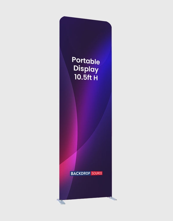 Portable Exhibit Display - H-10.5ft