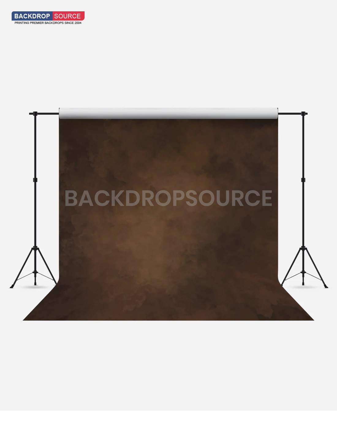 Brown Mud Fashion Wrinkle Resistant Backdrop