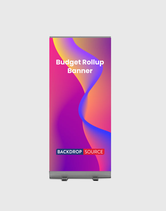 Budget Roll Up Banner