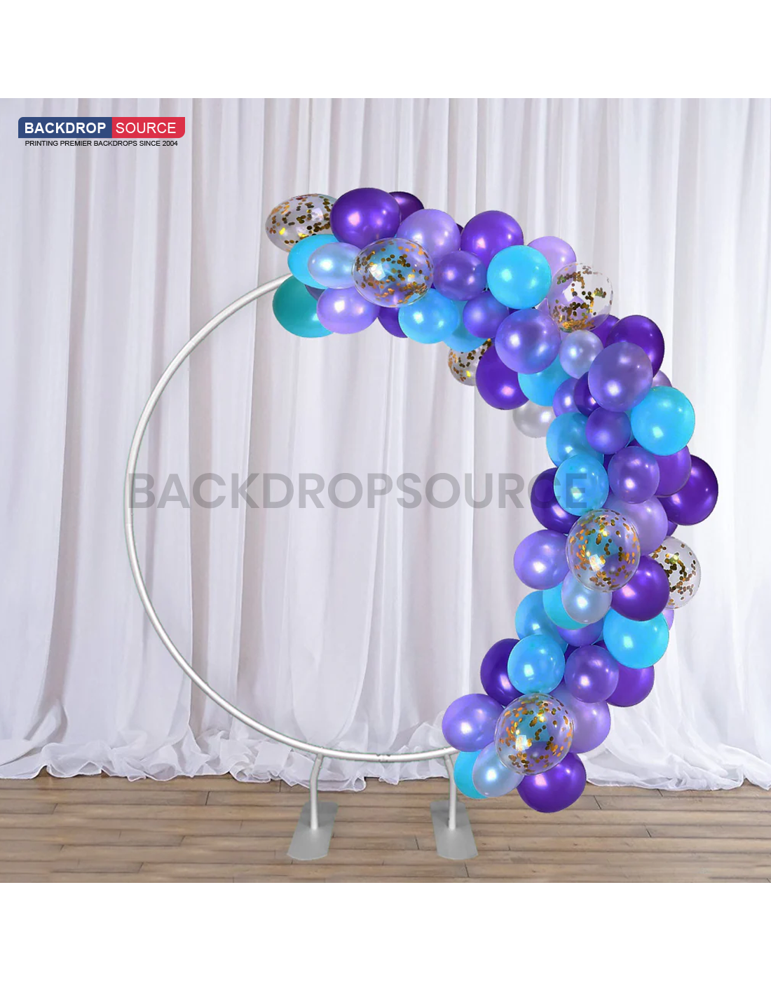 Circular Backdrop Stand ( Diameter 79 inches ) for Wedding & Birthday Parties Decorations