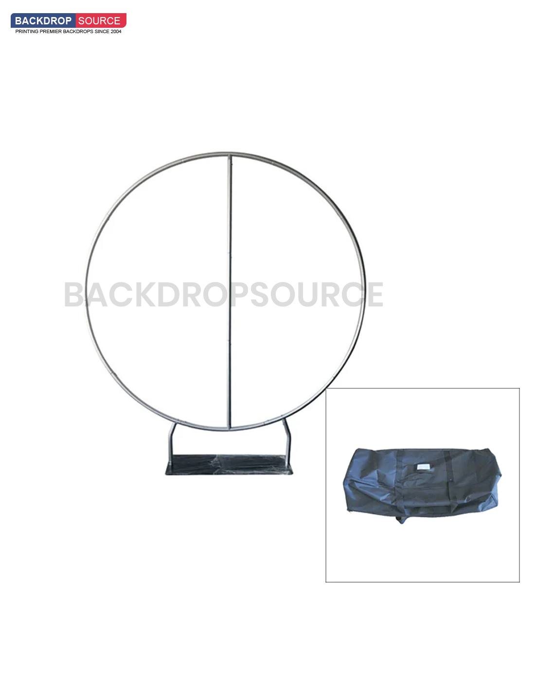 Circular Backdrop Stand ( Diameter 79 inches ) for Wedding & Birthday Parties Decorations