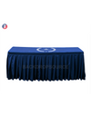 Custom Fitted Table Skirts with Top