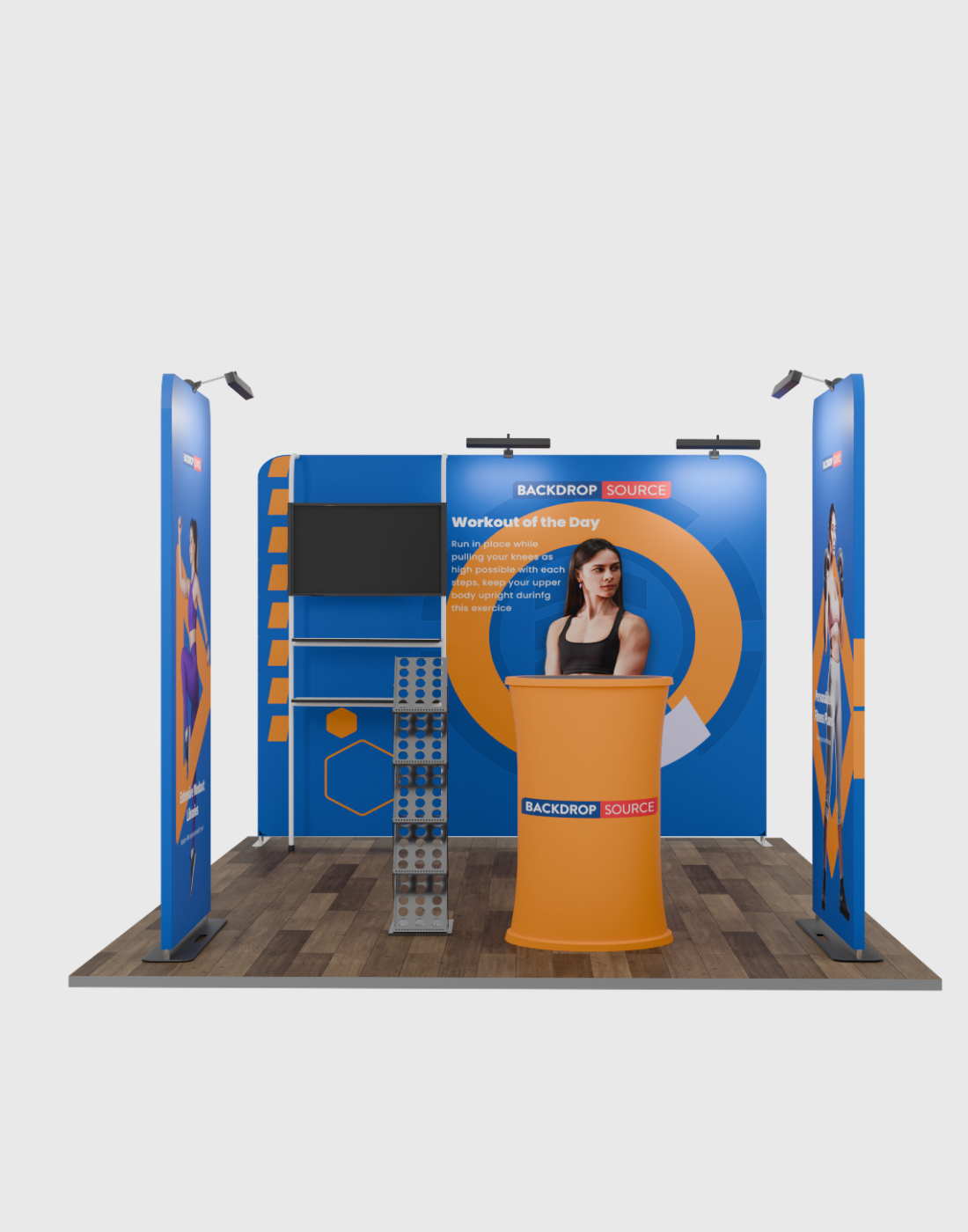 Premium Exhibition Kit for 10ft Wide Booths