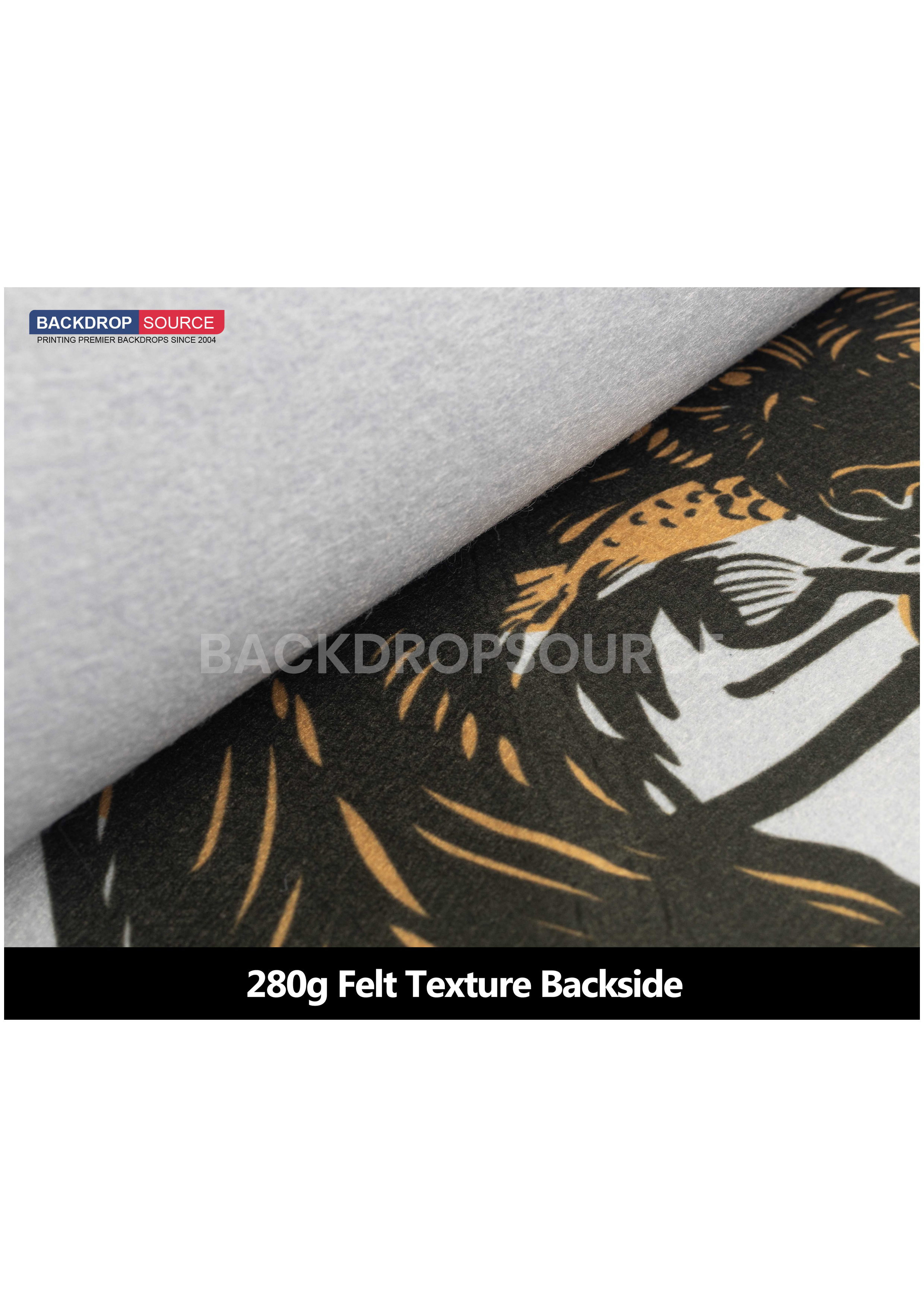 Felt Polyester Fabric Printing -280G