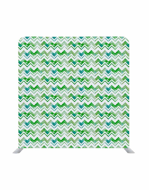 Green & White colors chevron pattern texture background backdrop