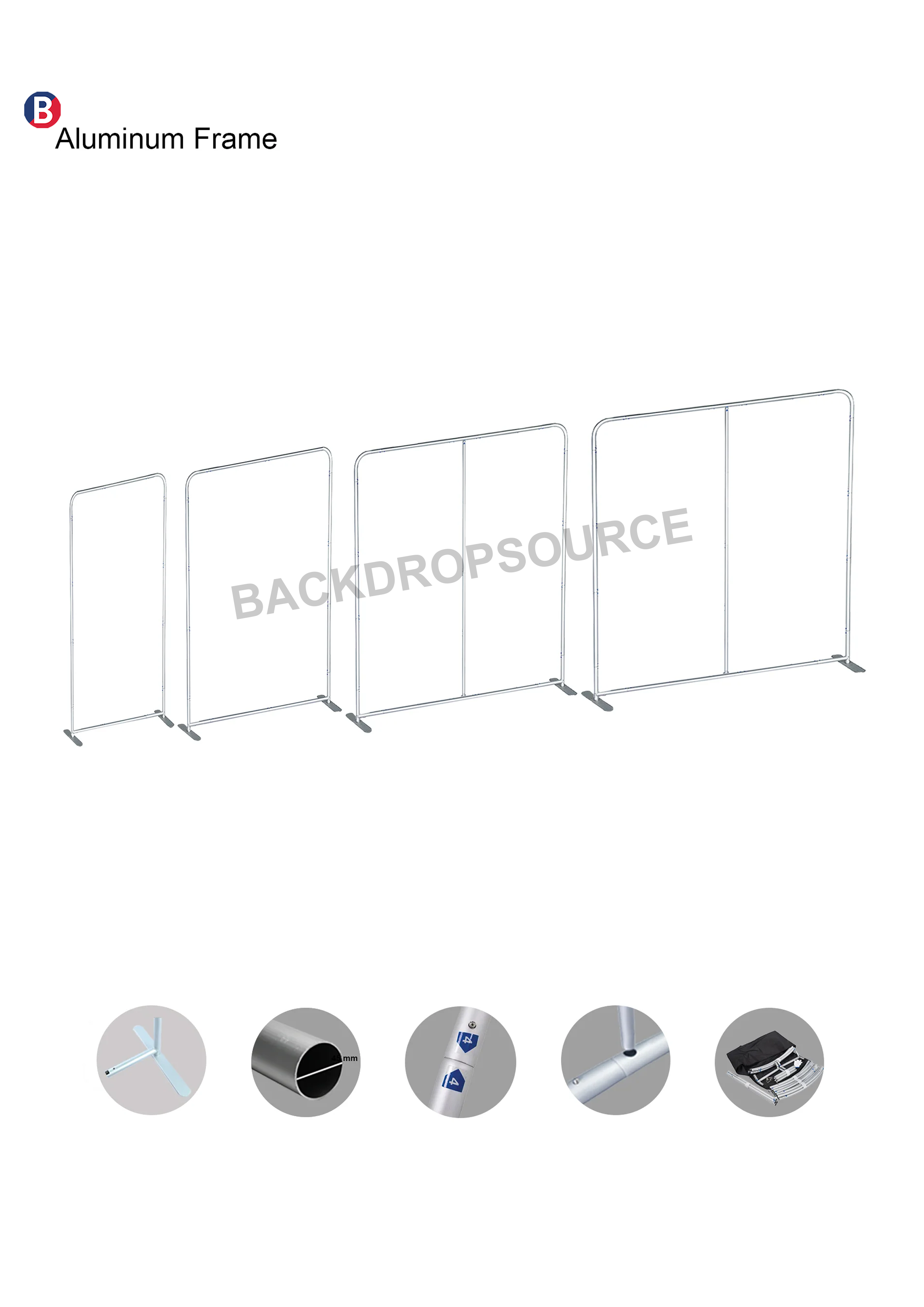 Portable Exhibit Display - H-10.5ft