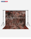 Red Smoky Fashion Wrinkle Resistant Backdrop