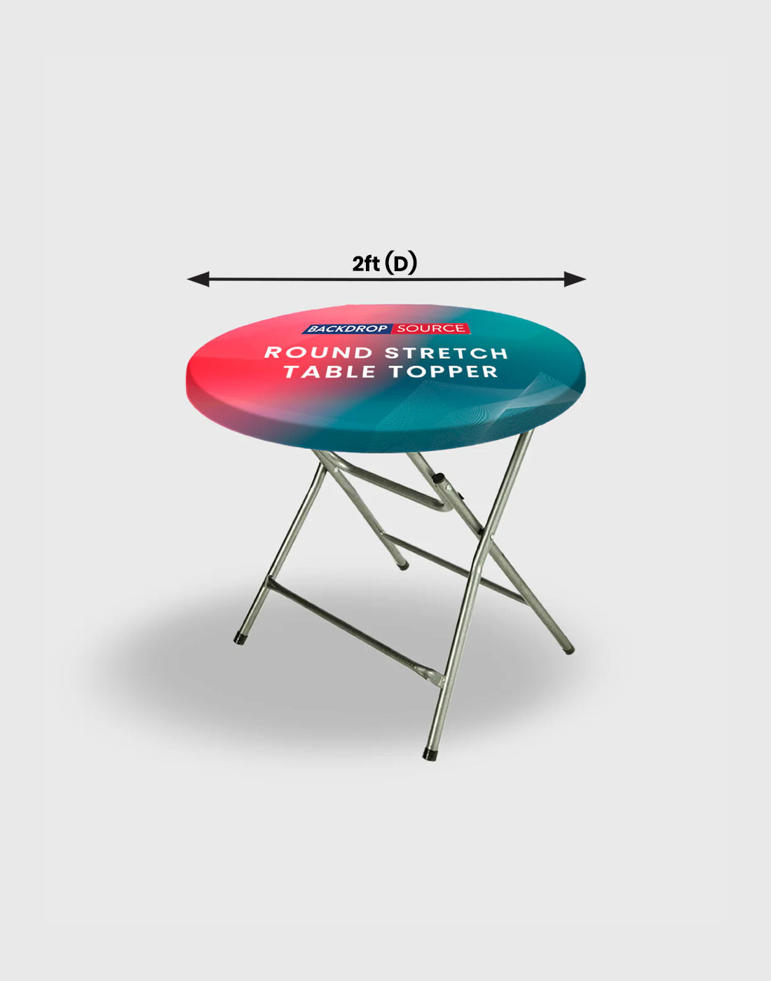 Round Stretch Table Topper