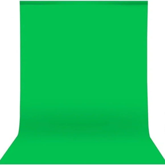 Heavy Duty Pure Muslin Photography Backdrop - Chroma Green