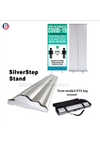 Silver Step Roll Up Banner