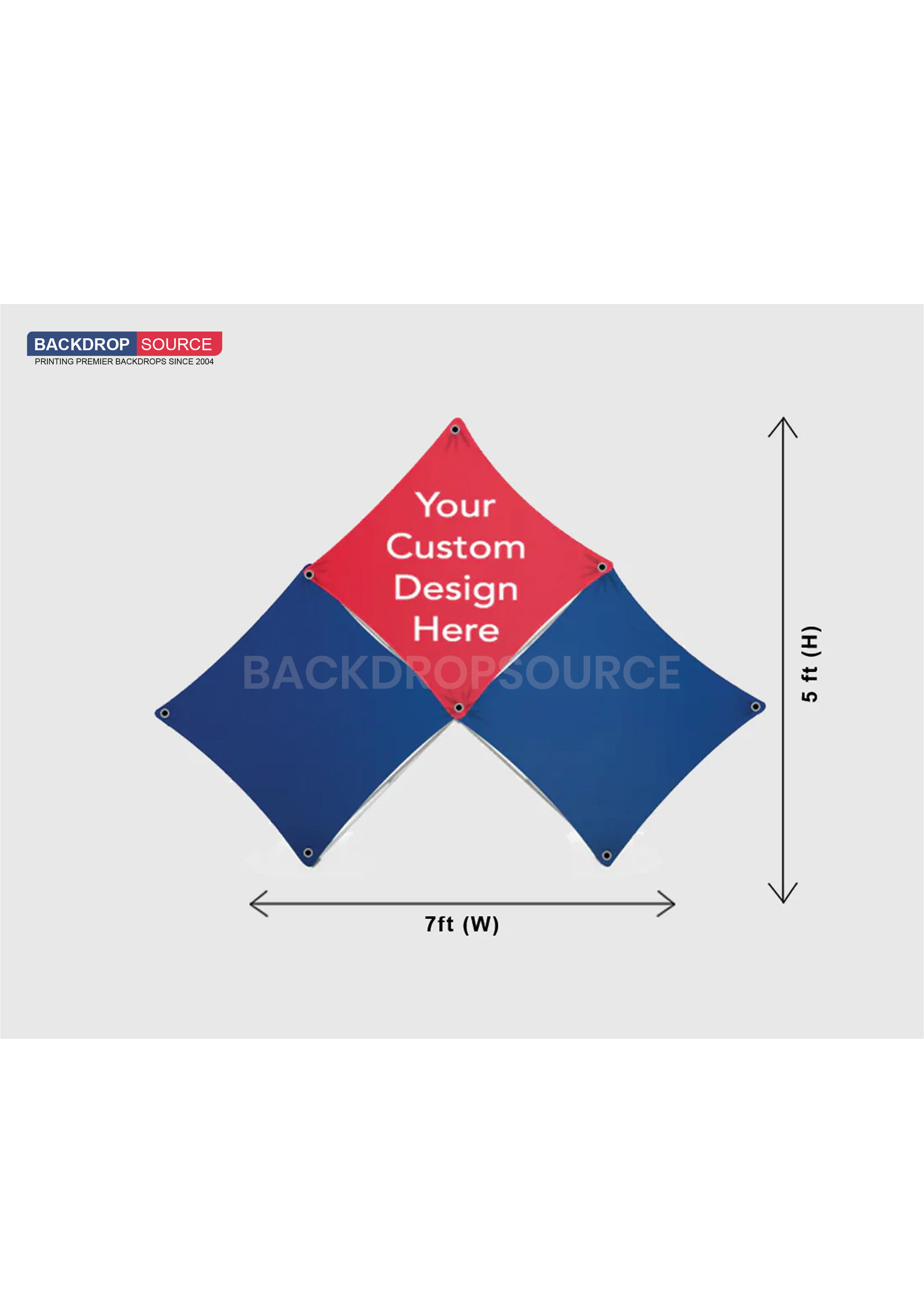 Triangular (small) - Pop Up GeoMetrix Grid Display