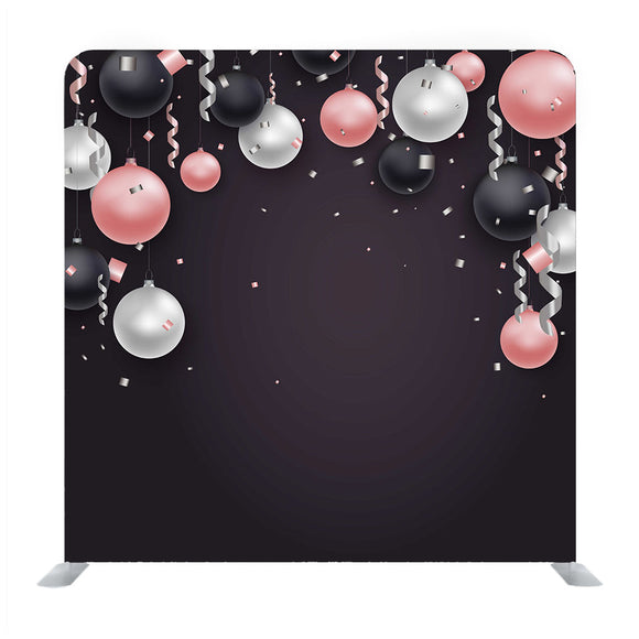 Balloons Illustration Media Wall - Backdropsource