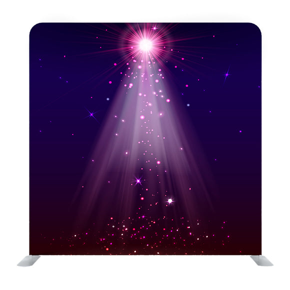 Colourful Glowing Pink SpotLights Media Wall - Backdropsource