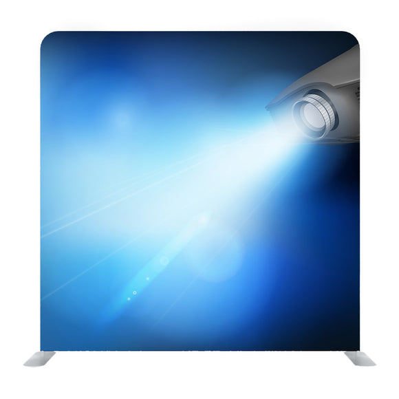 Digital Galaxy Lens Flare Light Leaks Media Wall - Backdropsource