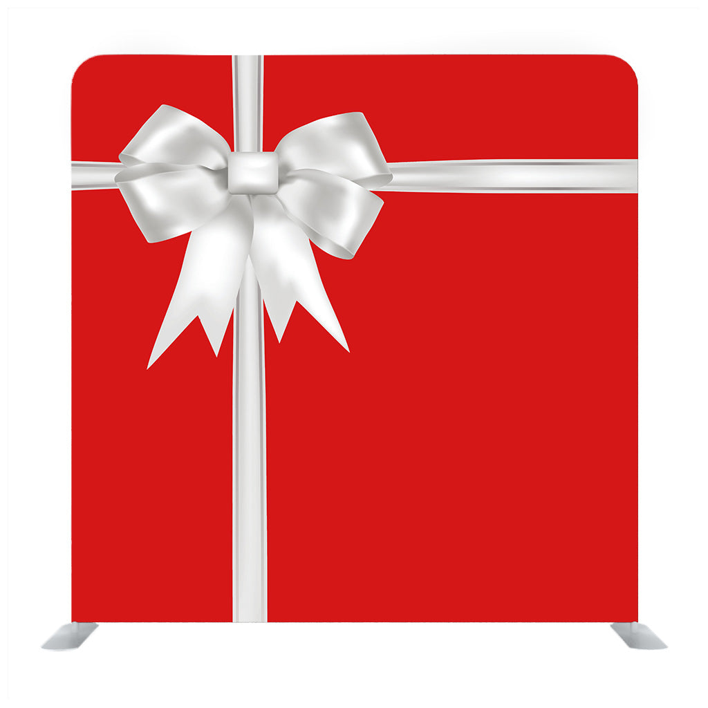 Red Gift Paper Media wall - Backdropsource