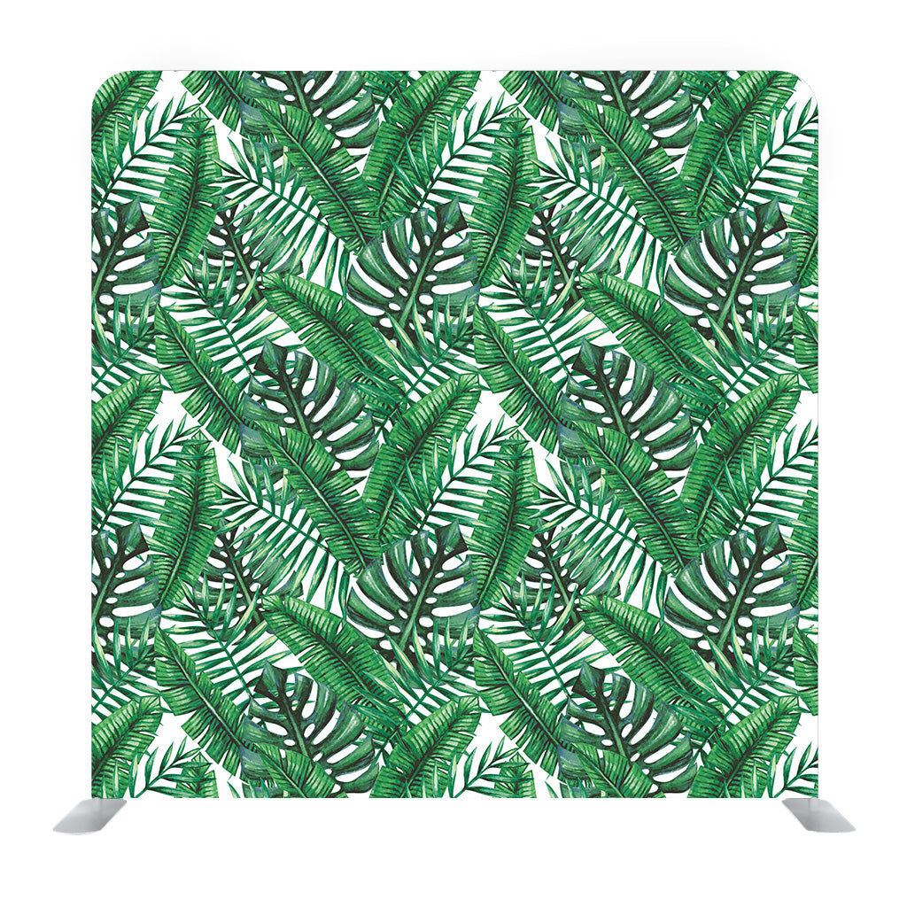 Tropical palm Media wall - Backdropsource